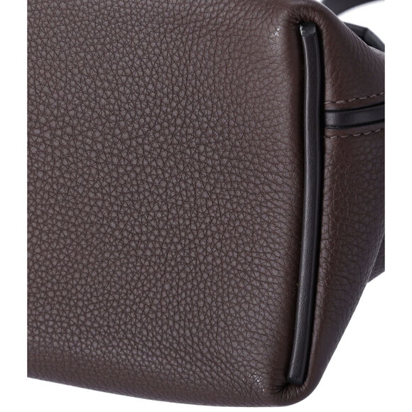 HERMES Togo Swift 24/24 29 Chocolate Ebene Brown Black Shoulder Bag - Picture 3 of 12